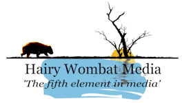 Hairy Wombat Media website design